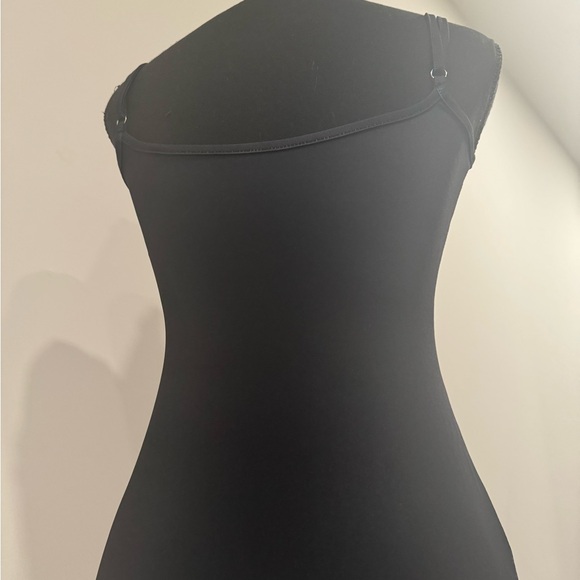 Xs new camisole body outlined black/ purple tight summer mini dress never worn - Picture 12 of 17